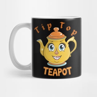 Tip Top Teapot - A Whimsical Tea Lover's Treasure Mug